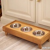 Подставка для мисок Richwood Bowltray 3 (натуральный)