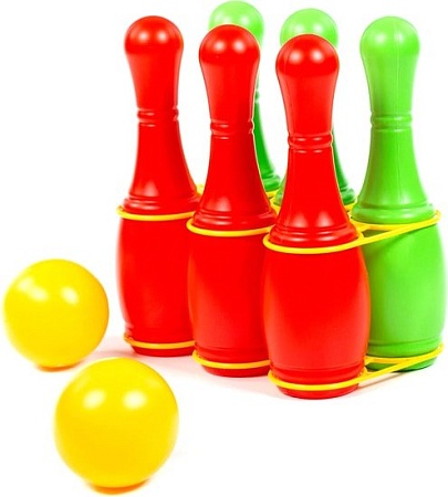 Боулинг Полесье Кегли 6447 (9 шт)