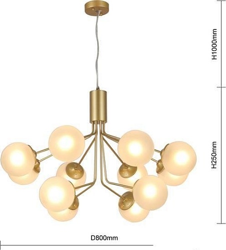 Подвесная люстра F-Promo 2631-12U