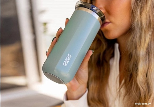 Термосы, термокружки WACACO С вакуумной изоляцией WCCOCTB435 (435мл, синий)