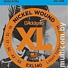 Струны для гитары D'Addario EXL-140