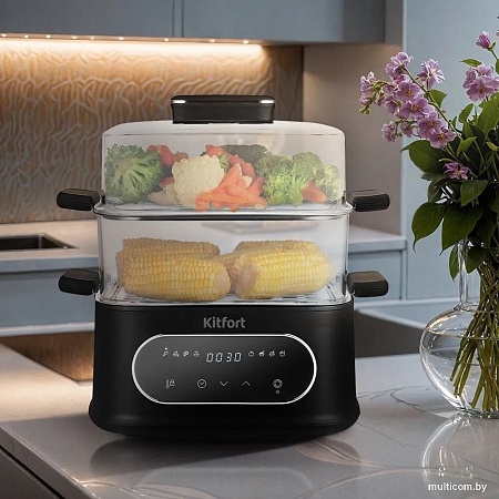 Пароварка Kitfort KT-6468
