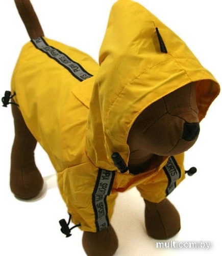 Дождевик для животных Puppia Base Jumper PEAF-RM03-YE-XXL (желтый)