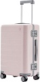 Чемодан-спиннер Ninetygo Manhattan Frame Luggage 20" (светло-розовый)