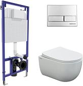 Унитаз Berges Wasserhaus Ventas Rimless 043237 (с сиденьем)