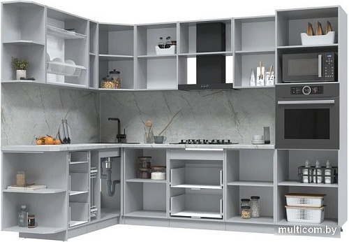 Интерлиния Берес 1.88x2.8 ВТ левая (дуб лазурный/дуб серый/серый каспий)