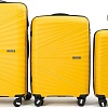 Комплект чемоданов Pride PP-9702 (3шт, желтый)