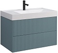 Belux Тумба под умывальник Сиртаки НП 85-02 (179, голубой малахит матовый)