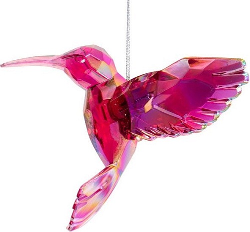 Елочная игрушка Kurt S. Adler Колибри T2031RED