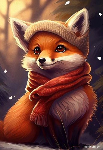 Рыжий кот Маленькая лисичка Х-7539