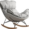 Кресло-качалка Mio Tesoro Монга (светло-серый)