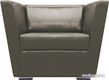 Интерьерное кресло Brioli Болдер (экокожа, L21 серый)