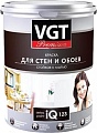 Краска VGT Premium для стен и обоев IQ 123 База А 2 л (белый)