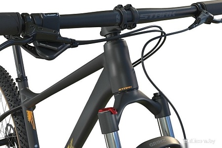 Велосипед Stark Hunter 29.3 HD р.19 2025 HQ-0017820 (черный матовый/теплый желтый, разобранный)