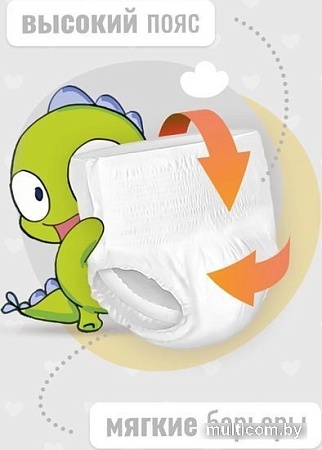 Трусики-подгузники Nihon Baby 5XL 12-17 кг (38 шт)