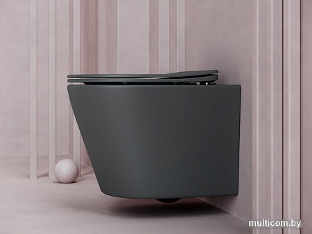 Унитаз подвесной Ceramica Nova Balearica Rimless CN6000MDH