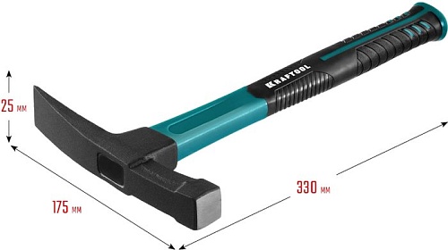 Молоток KRAFTOOL Fiberglass 20192