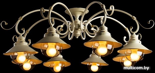 Люстра средней высоты Arte Lamp Grazioso A4577PL-8WG