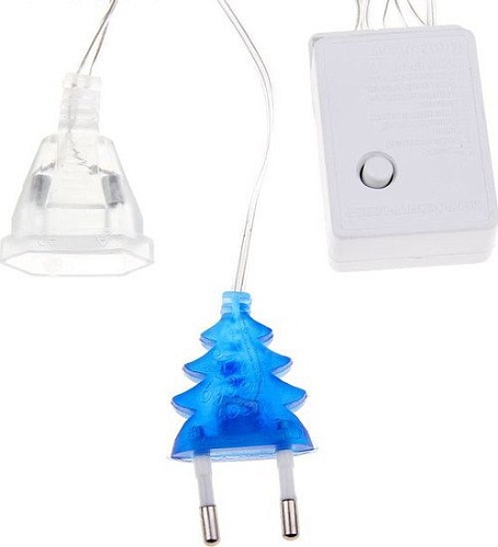 Световой дождь Luazon Led-180 (1.5x1 м, синий) [1080454]