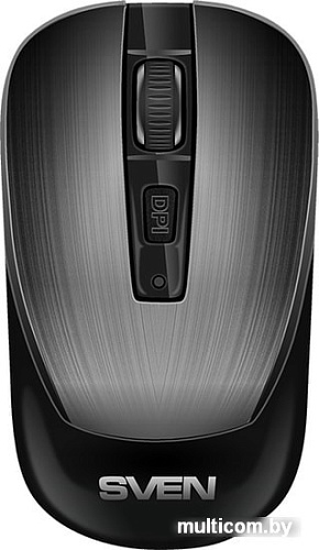 Мышь SVEN RX-380W (серый металлик)