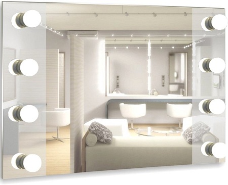 Зеркало Континент Этюд ЗГП46 80x60 (с подсветкой)