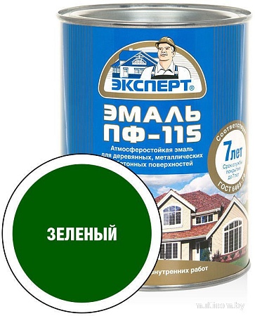 Эксперт ПФ-115М Глянцевый 0.8 кг (зеленый)