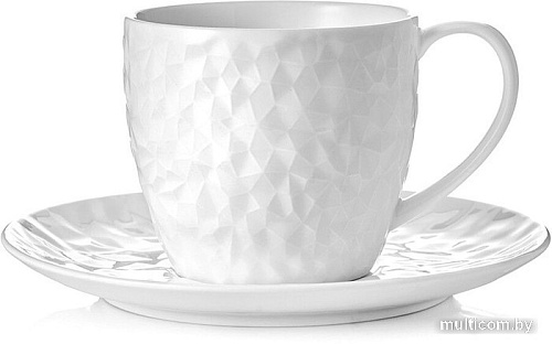 Чашка с блюдцем Walmer Crystal W07870032