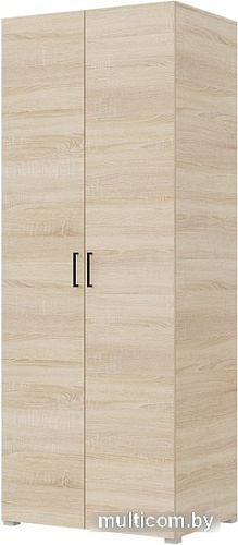 Шкаф распашной Горизонт 800 2х ств с полками (дуб сонома/дуб сонома)