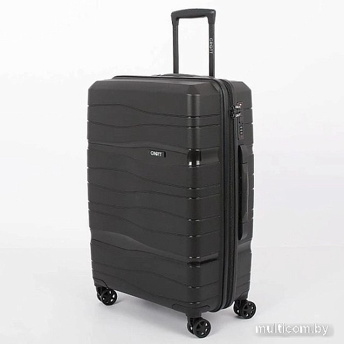 Чемодан-спиннер Grott 227-PP002/3-25 (черный)
