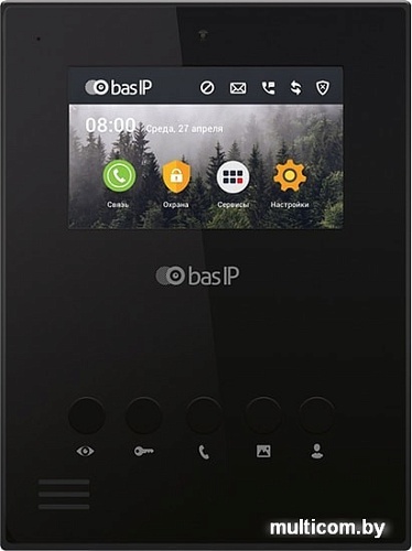 Монитор BAS-IP AU-04LA (черный)