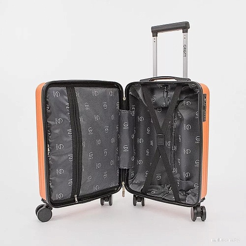 Чемодан-спиннер Grott 340-614/2-18COR (оранжевый)