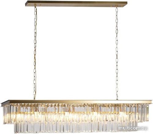 Подвесная люстра LOFT IT Prism Clear 10019/1200R Gold