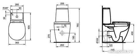 Унитаз Ideal Standard Connect Space [E119601]