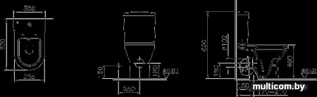 Унитаз Vitra S50 [9798B003-7201]