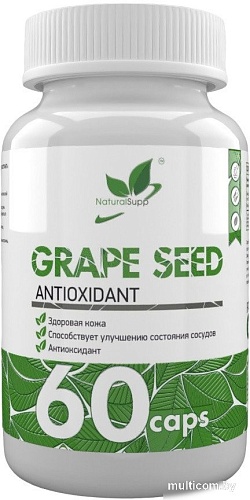 БАД NaturalSupp Экстракт виноградных косточек (60капсул)