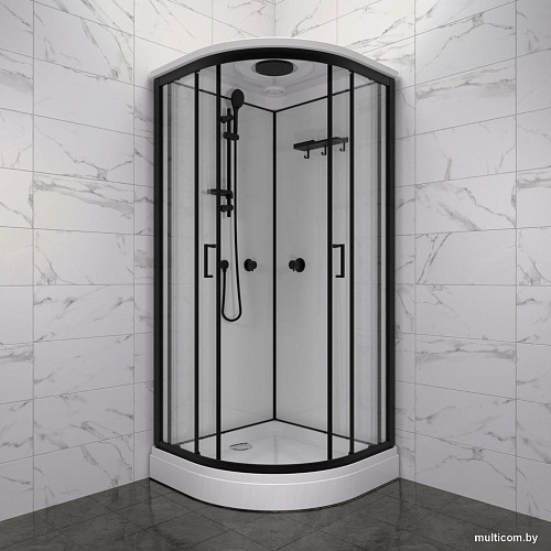 Душевая кабина Triton Прайм-Блэк М3 90х90А