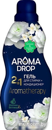 Гель для стирки Aroma Drop 2 в 1 Aromatherapy Жасмин и Ветивер 1 кг