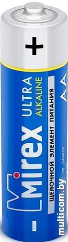 Батарейки Mirex Ultra Alkaline AA 2 шт LR6-E2