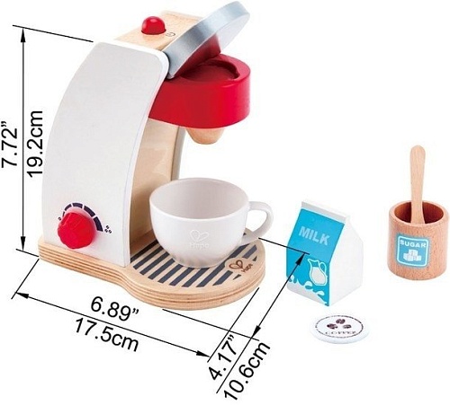 Кофемашина игрушечная Hape E3146-HP