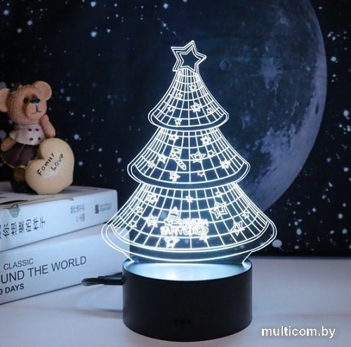 Светильник Camelion Елочка NL-406 14564