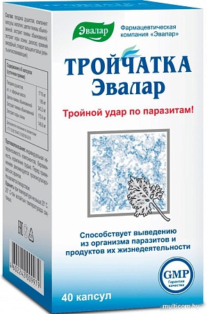 БАД Эвалар Тройчатка (40 капсул)