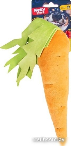 Игрушка для собак Fancy Pets Морковка с пищалкой 43 см