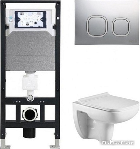 Унитаз WeltWasser Amberg 506+Kehlbach 004 GL-WT+Amberg RD-MT CR