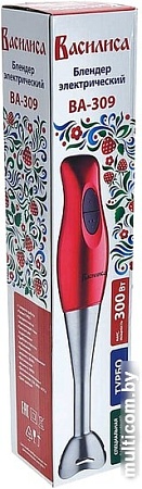 Погружной блендер Василиса ВА-309 (красный)
