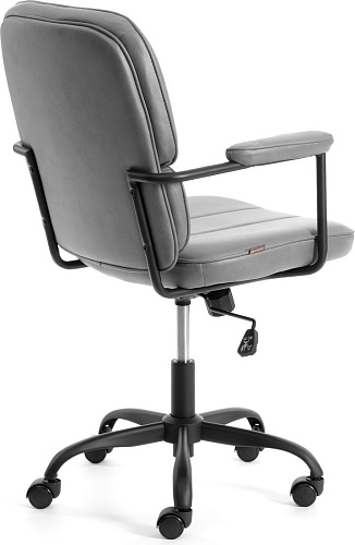 Офисное кресло TetChair Alpha (иск. замша, серый)