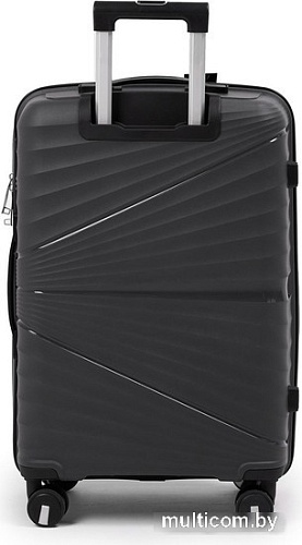 Чемодан-спиннер Pride PP-9702 (S, темно-серый)