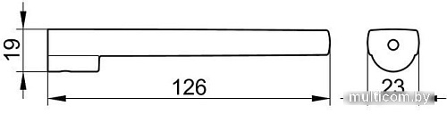 Держатель для туалетной бумаги Keuco Moll 12763010000 (хром)