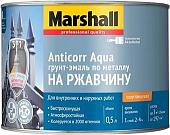 Грунт-эмаль Marshall Anticorr Aqua 2 л BW (белый полуглянцевый)