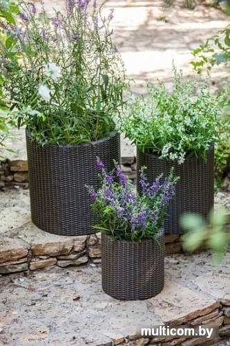 Кашпо Keter Cylinder Planter M 223941
