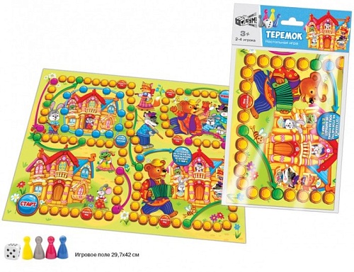 Настольная игра Русский стиль Бродилка Теремок RS-07112